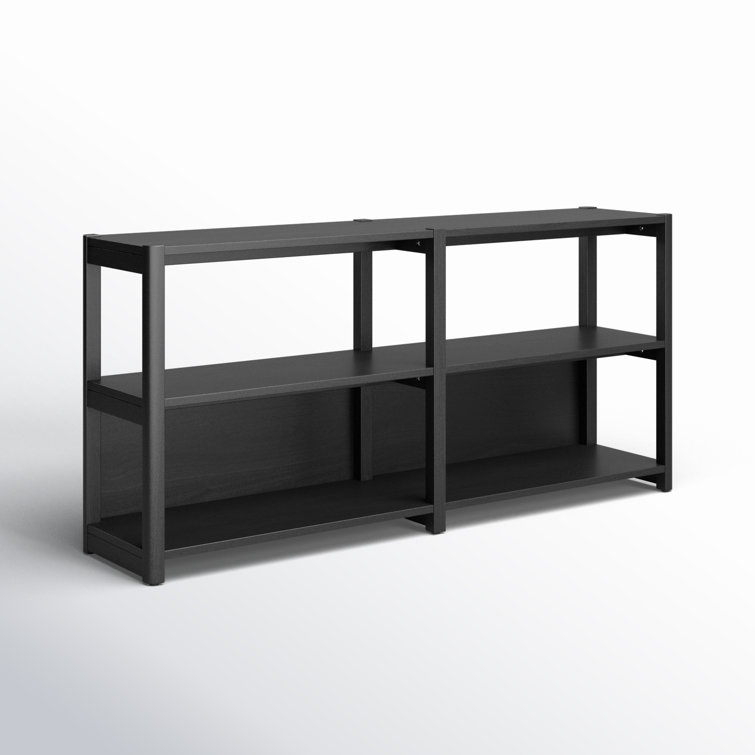 Versa 33'' H x 70'' W Solid Wood Standard Bookcase