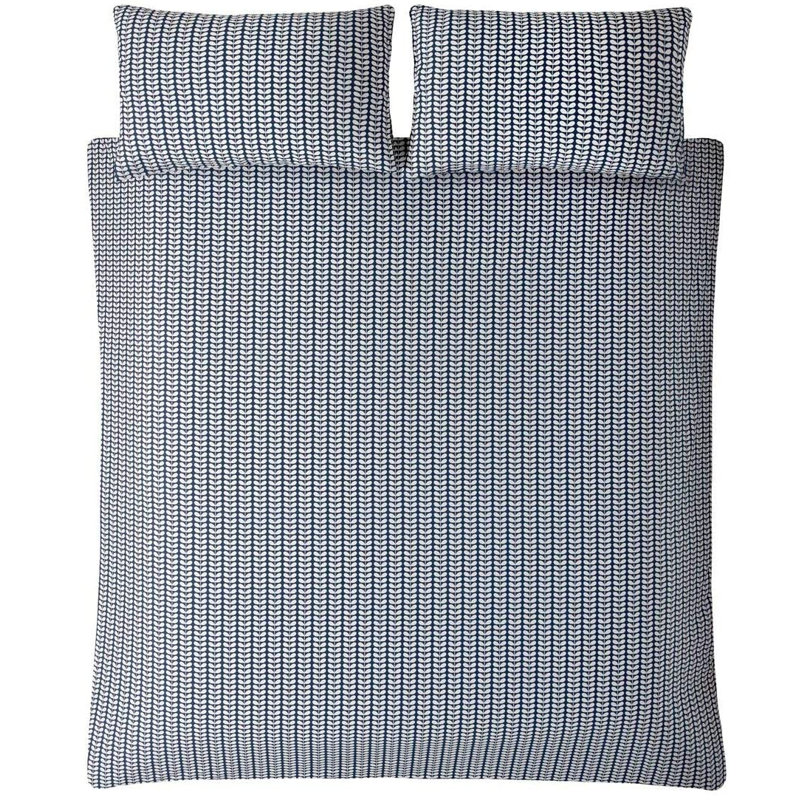 Orla Kiely Tiny Stem Whale Duvet Cover, Super King Duvet Cover