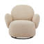 Chaise d'appoint pour le salon avec fonction pivotante-1882384812