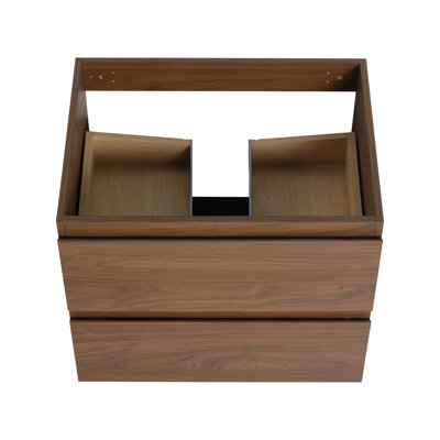 【Évier non inclus, meuble-lavabo de base seulement Van Meuble-lavabo mural 24 po