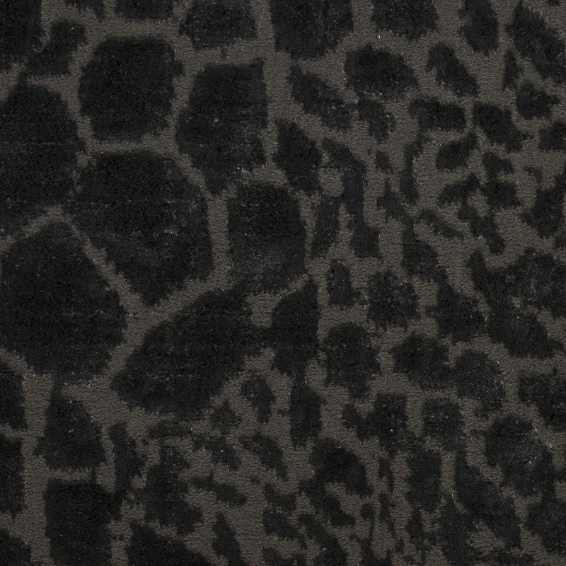 Tapis d'intérieur moderne gris anthracite Orren Ellis Lurette, Tapis de couloir 2 pi 3 po x 7 pi 6 po