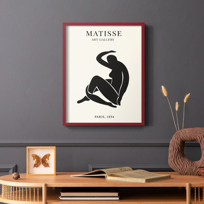 Matisse LXV, reproduction encadrée - bois massif