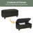 Alease 35.5" Tufted Rectangle Storage Ottoman-84973426