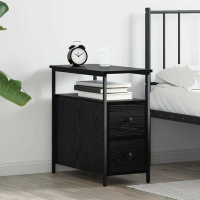 Bedside Cabinet 30 X 60 X 60 Cm Engineered Wood