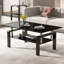 Table basse en verre trempé noir-888202441-888202436