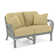 Edgewater 56" Flared Arm Loveseat