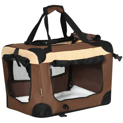 Collapsible Pet Carrier with 3 Doors