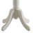 Alger White Finish Accent Table