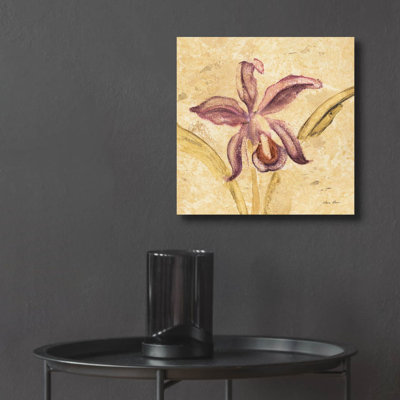'Petite Orchid 4'  by Cheri Blum Acrylic Glass Wall Art
