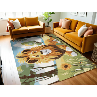 Tapis lavable Indigo