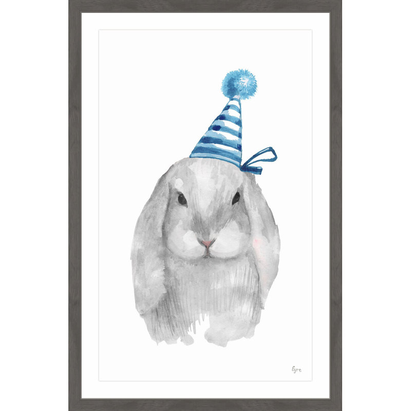 Joli Lapin by Eyre Tarney - Single Picture Frame Painting, 46 cm H x 30 cm W