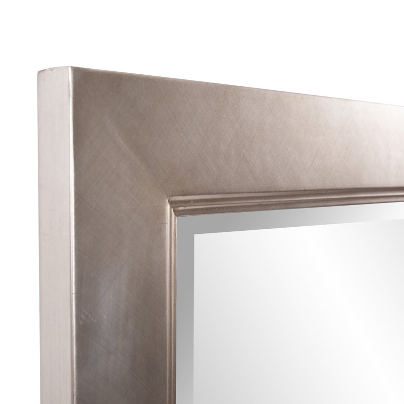 Miroir biseauté moderne et contemporain Dhaval, 30 po x 60 po