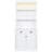 83.4"Tall Bookshelf Suite, Modern Bookcase Suite with LED Lighting,Doors and Drawers,2-Piece Set