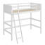 Lit mezzanine en bois avec échelle-1867699106