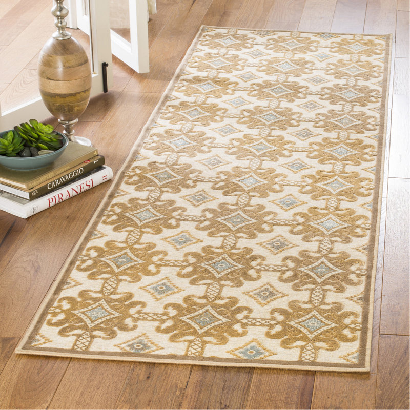 Tapis en viscose Eldur Martha Stewart, Tapis de couloir 2 pi 5 po x 7 pi 6 po