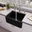 24'' L Single Bowl Fireclay Kitchen Sink-55799702