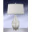 Barletta 28" Gray Speckled Glass Table Lamp