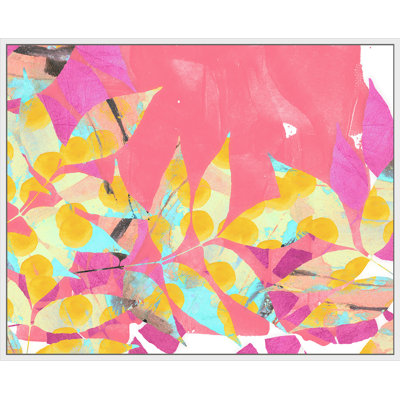 «Colorful» par Artly, peinture sur toile à cadre flottant