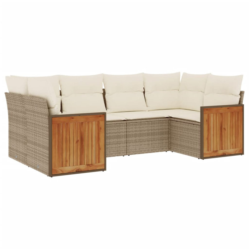 Ensemble de canapé de jardin Vidaxl