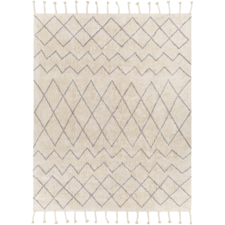 Clematite Cotton Moroccan Indoor Rug