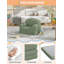 Canapé convertible pour enfants 2 en 1, canapé pour tout-petit pliant, mousse souple, chambre de bébé, vert-972101128