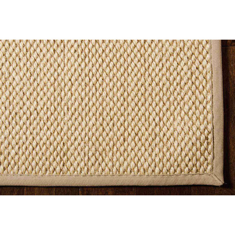 Tapis en jute / sisal Kerala Java, Rectangle 2 pi 3 po x 3 pi 9 po