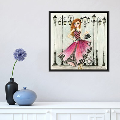 «Travel in Style Series: Paris», peinture sur toile tendue