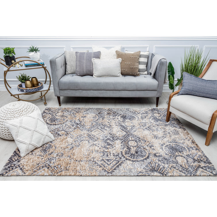 Marcha Performance Geometric Indoor Rug