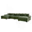 Canapé modulaire surdimensionné en U 170 po Cloud-2083805287