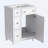 Bathroom Vanity Cabinet with Ceramic Sink-105620910