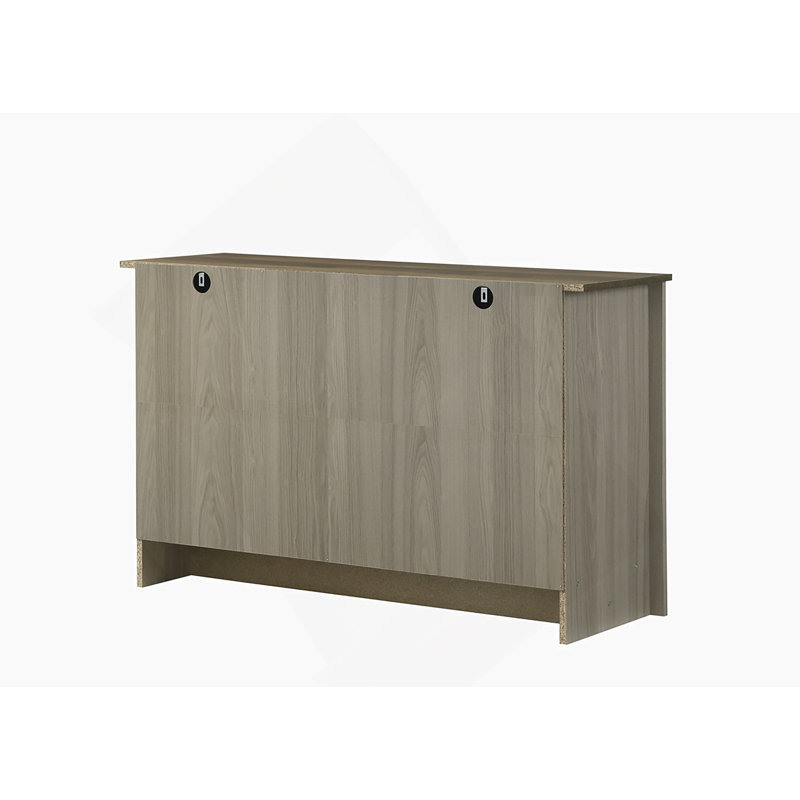 Console Table, Buffet Table, Sideboard With Shelves And Cabinet Doors