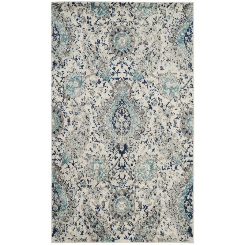 Wisner Paisley Area Rug, Rectangle 91 x 152 cm