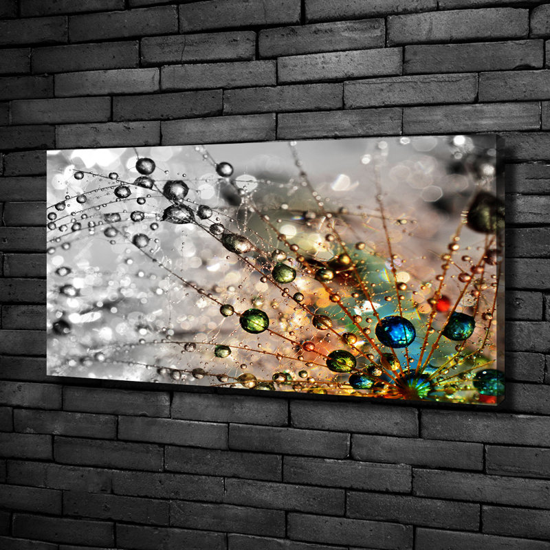 Dandelion Seeds - Print, Canvas, 50cm H x 100cm W x 2cm D