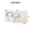 Canapé-lit pliable 2-en-1, canapé-lit convertible pliable convertible de 75 pouces, matelas rembourré en mousse à mémoire de forme avec 2 coussins pour le salon-409352070-409352123