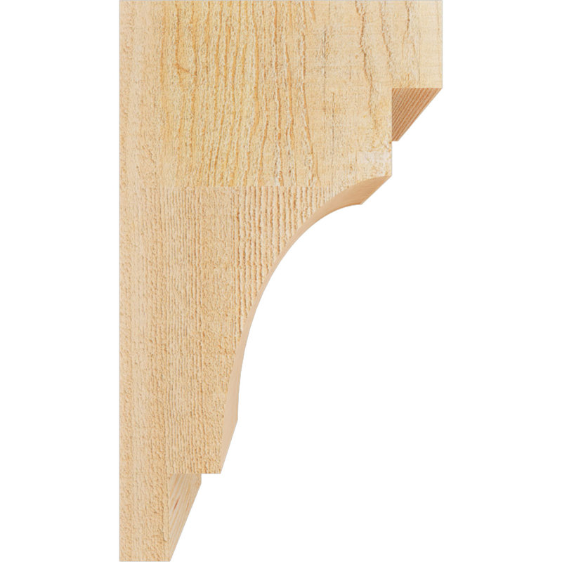 Corbeau méditerranéen, H 10 po x l 4 po x P 6 po, Sapin de Douglas, Sciage brut