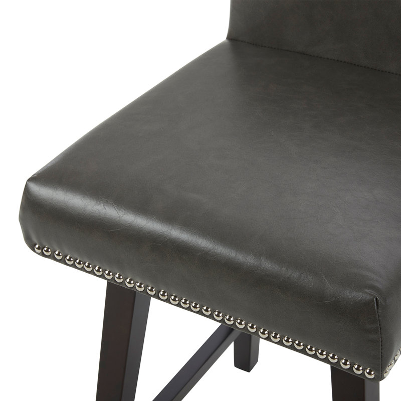Tabouret de comptoir pivotant 26 po Blake, gris