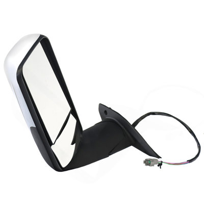 Chrome Heated Door Mirror For Freightliner Cascadia 2018-2023 Left Driver