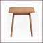 Table basse Mid-Century moderne en bois naturel pour le salon - peu encombrante Facile à assembler