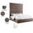 Adam Linen Textured Fabric Bed-1624041065-1624041070