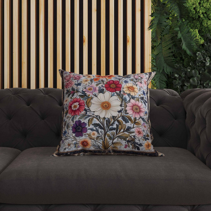 Bloom Burst Indoor/Outdoor Pillow, Square 16"