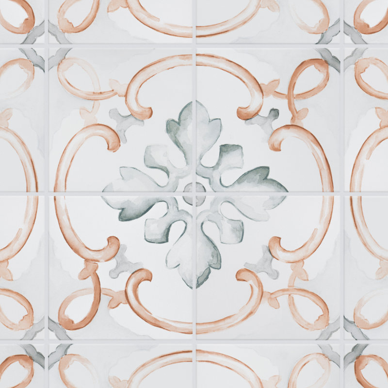 Saint Germain 6" x 6" Porcelain Wall & Floor Tile