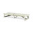 Wood Chaise With Grey Finish And Adjustable Seat Angle Metal & Feature Structure-427168266