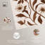Impression florale sépia sépal I sur toile par Art Remedy-114224681-114224683