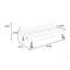 Canapé en polyfibre 1pc-1970041044