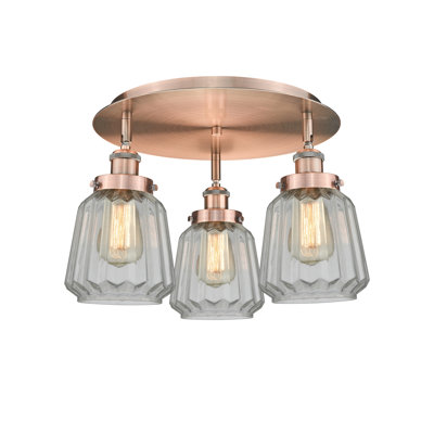Bayron Glass Flush Mount