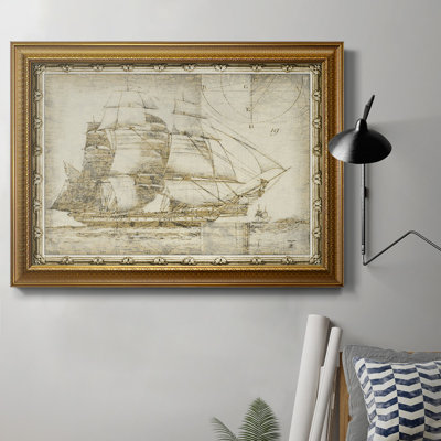 Ghost Ship I - cadre photo, impression sur toile