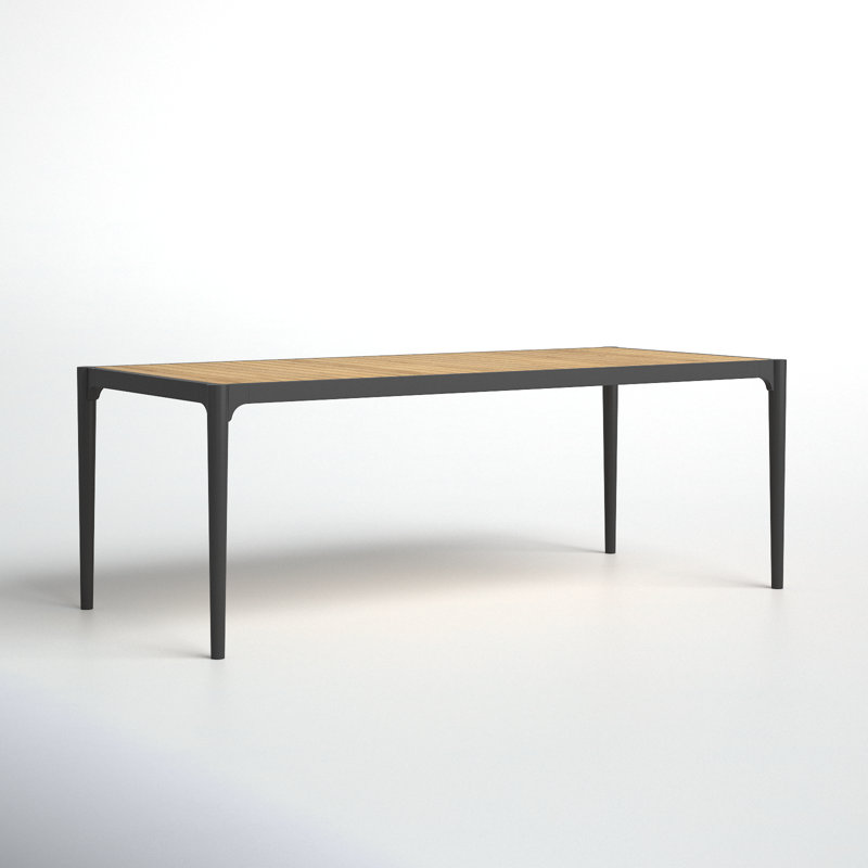 Fifer Teak Outdoor Dining Table