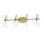 4 Light Transparent Dimmable Vanity Light
