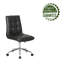 Chaise de bureau en similicuir avec base en métal Gabriel-23821312-23033059