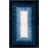 Sparkman Ombre Border Polyester Machine Washable Bath Rug-567601582-567601581